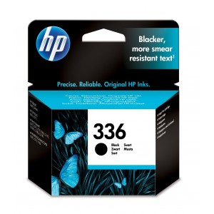 HP 336 Black Inkjet Print Cartridge (5 ml) - C9362EE-ABE